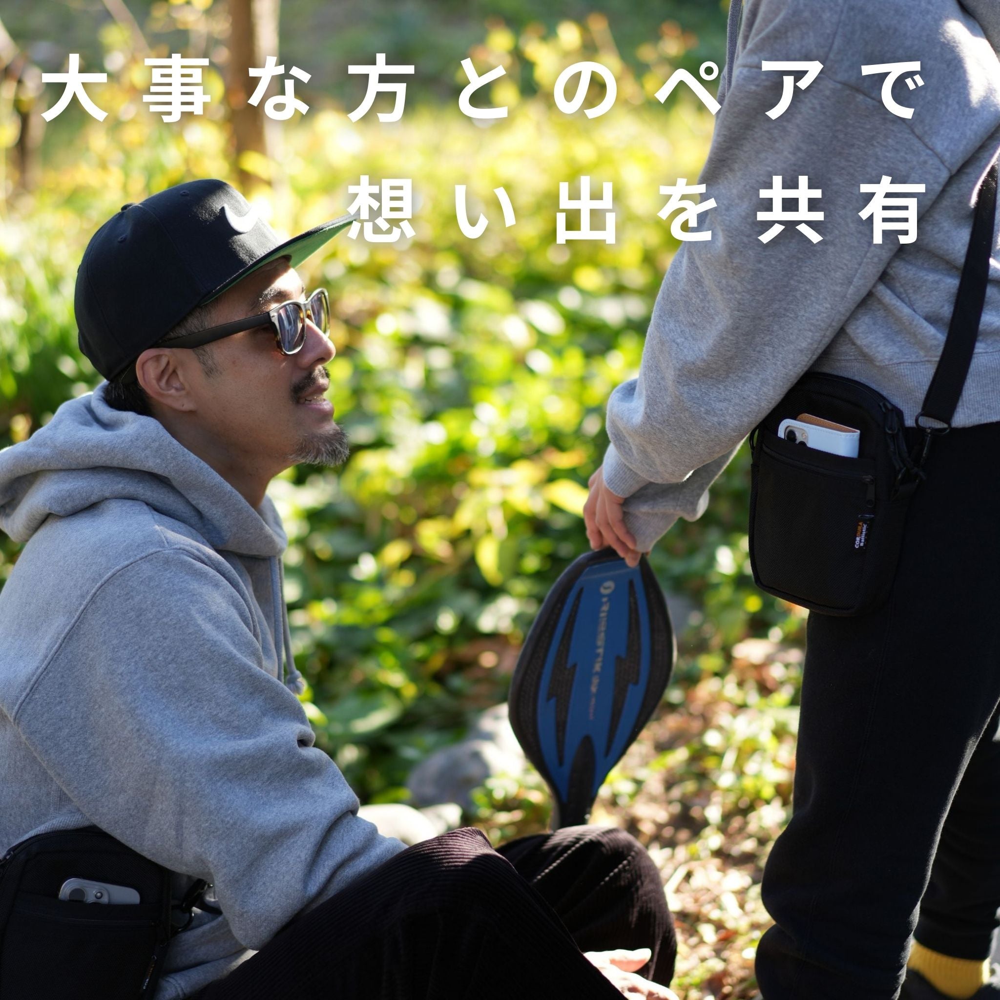 PADDLE CORDURA バリスティックナイロン スマホポーチ