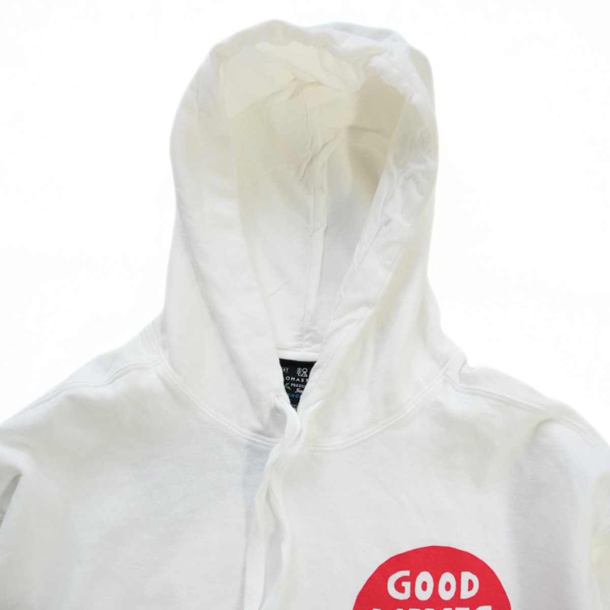 VINTAGE-PARKA "GOOD WAVES ONLY" by tomio（ホワイト）