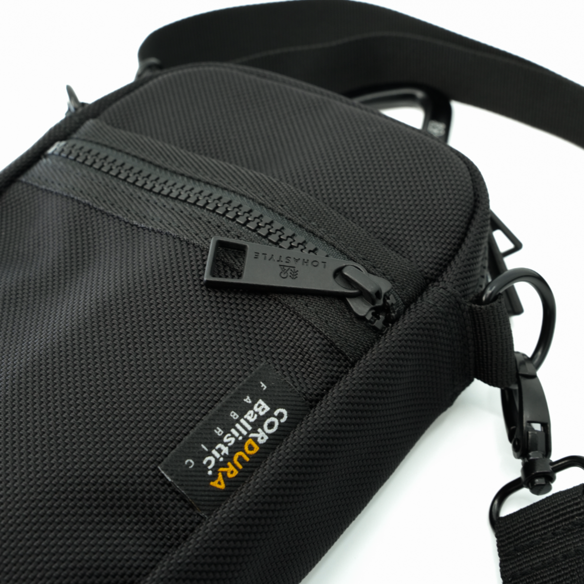 PADDLE CORDURA バリスティックナイロン スマホポーチ (ブラック)