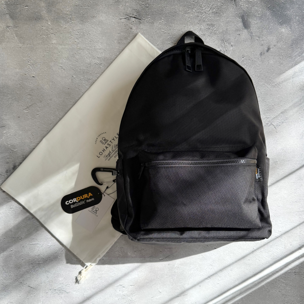 ROUNDHOUSE CORDURA バリスティックナイロン バックパック 30L (ブラック)