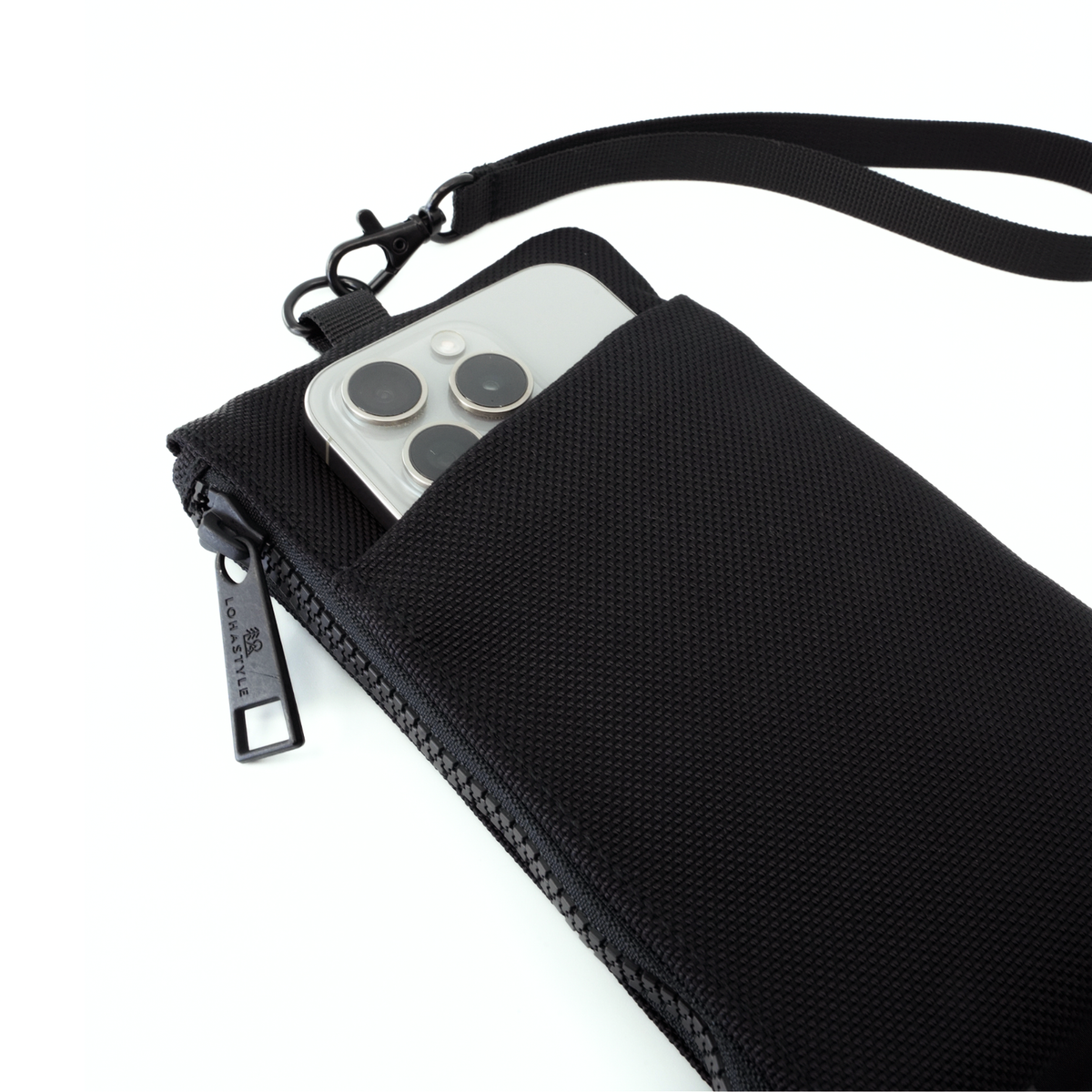 DECK CORDURA バリスティックナイロン ミニポーチ (ブラック)