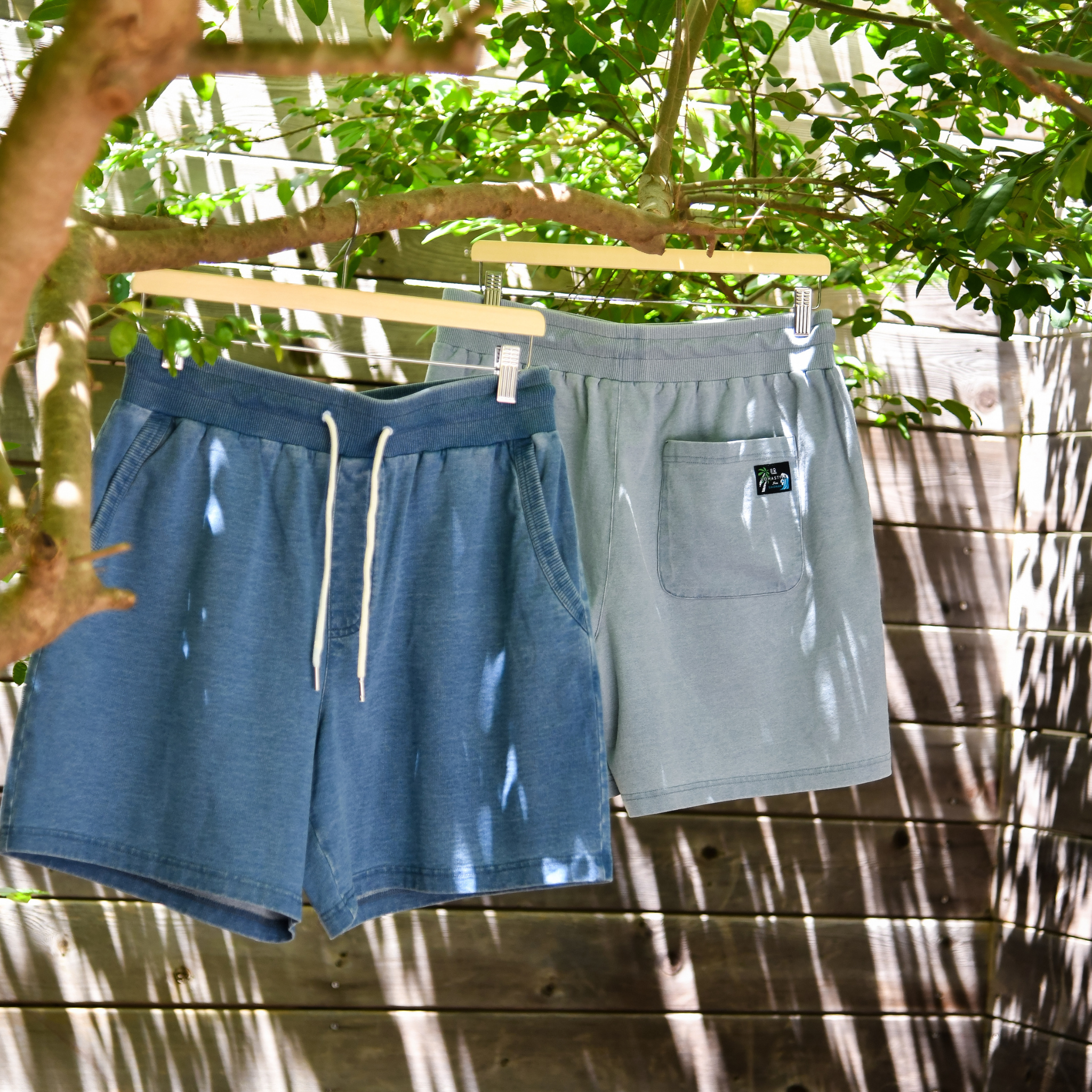 DENIM PAC-SHORTS（ブルー）