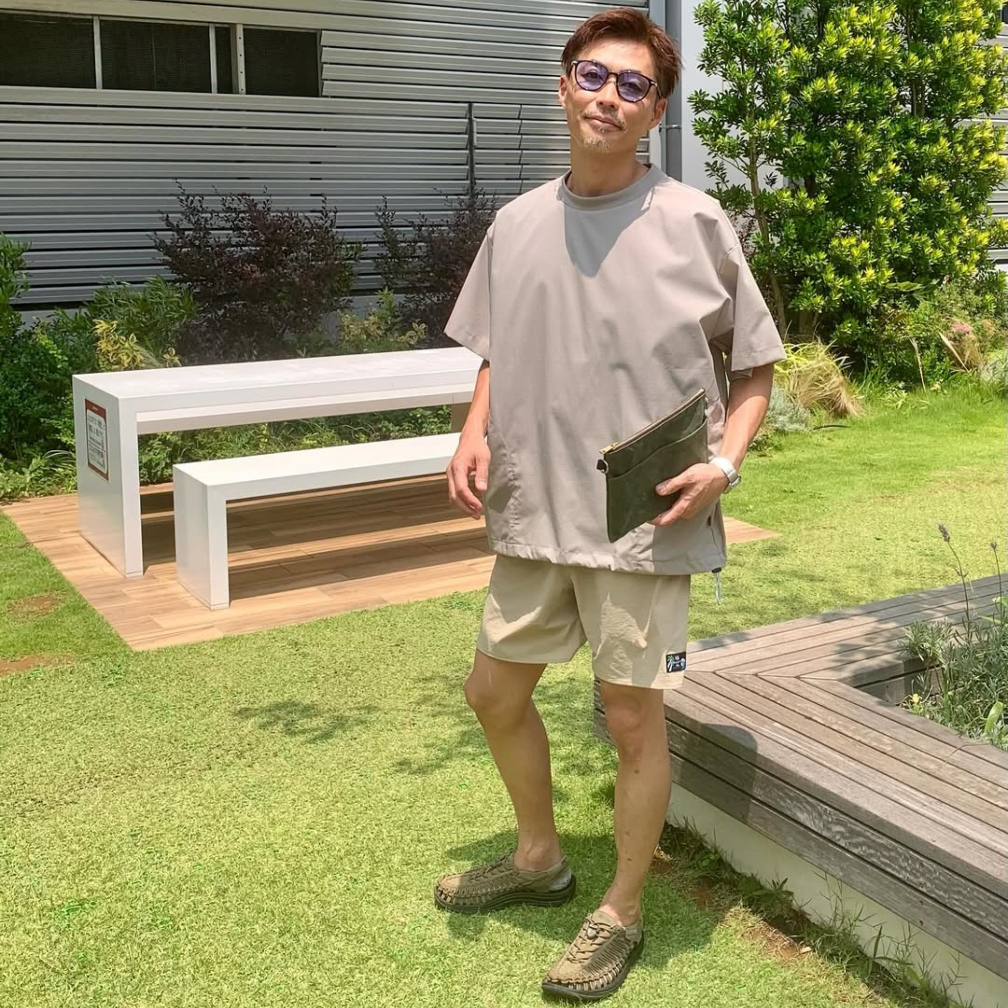 CORDURA 2WAYストレッチ ”TAKE OFF”ショーツ（ベージュ）