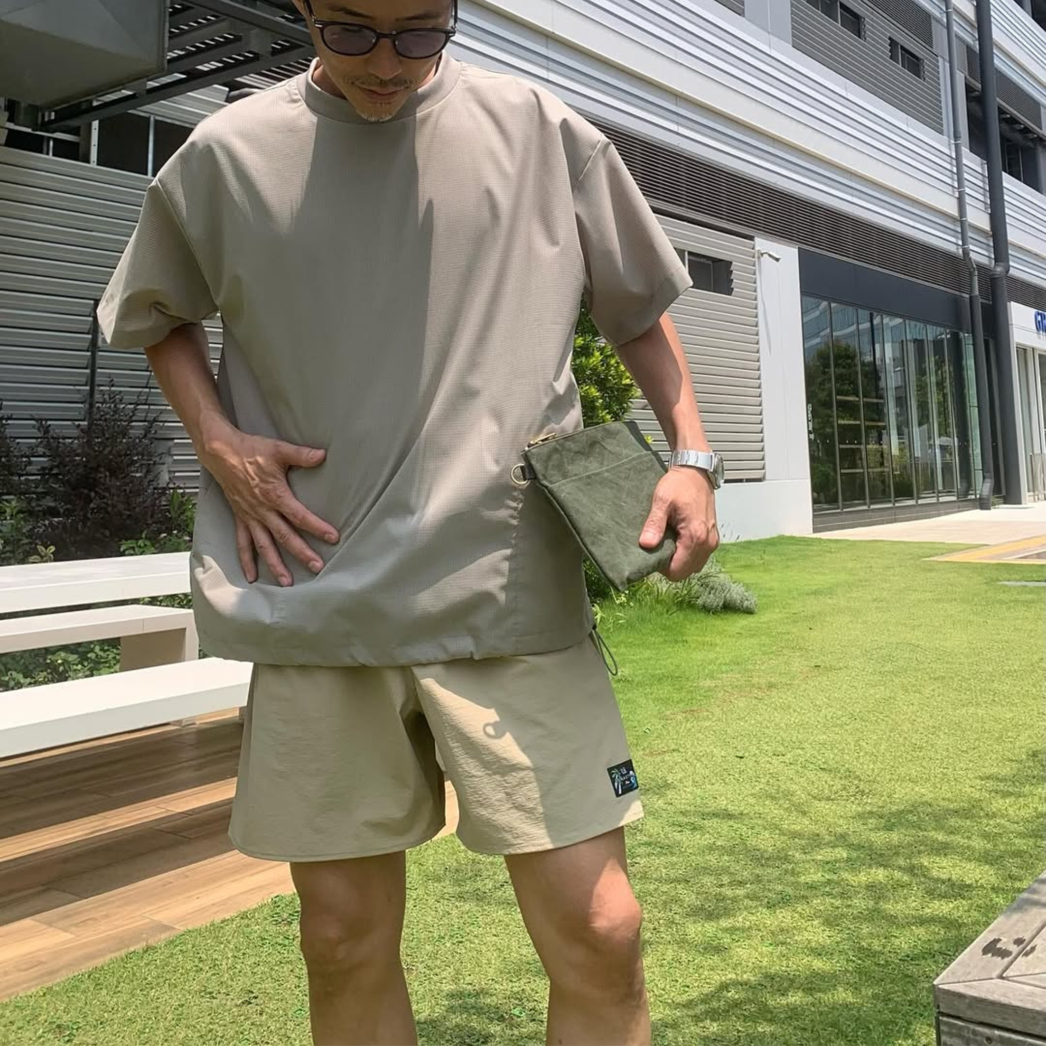 CORDURA 2WAYストレッチ ”TAKE OFF”ショーツ（ベージュ）