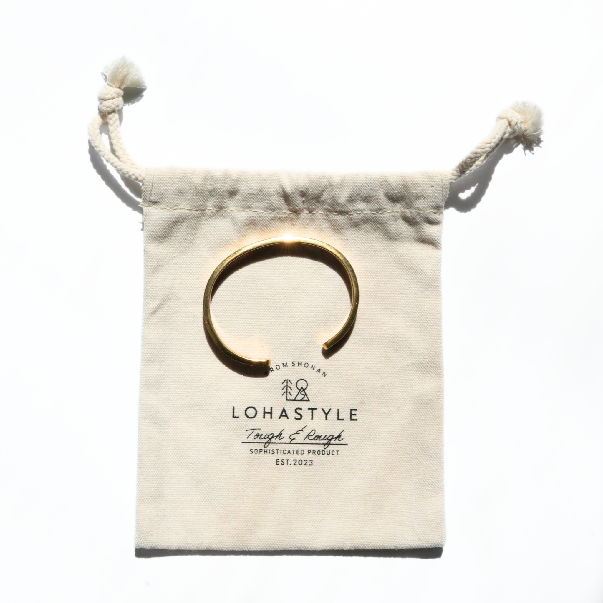 JAIPUR EDGE バングル（ゴールド・ワイド）